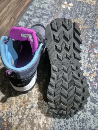 Zapatillas Skechers negras y rosadas - miniatura 4