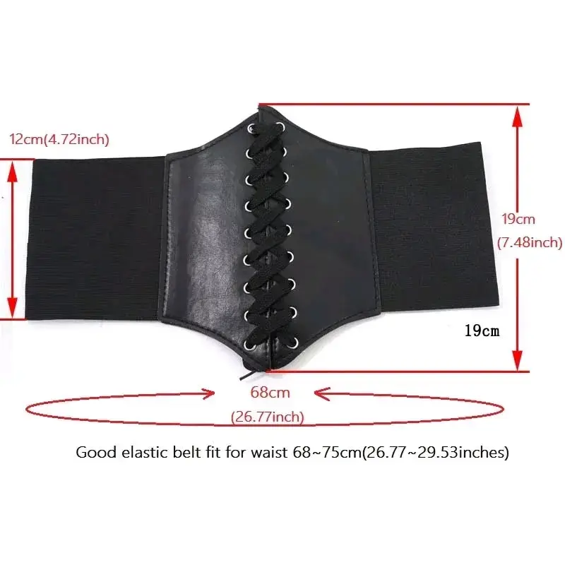 Cinturón corset negro - 4