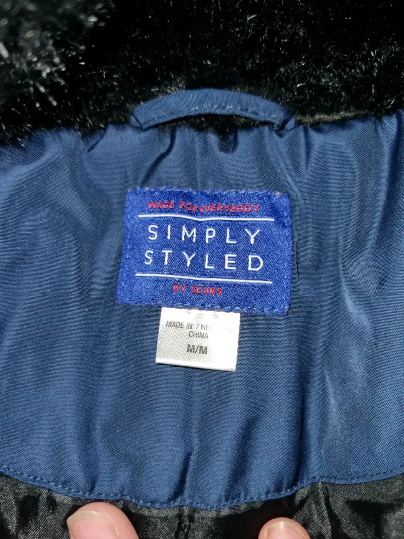 Chaqueta azul Tommy hilfiger con capucha - 2