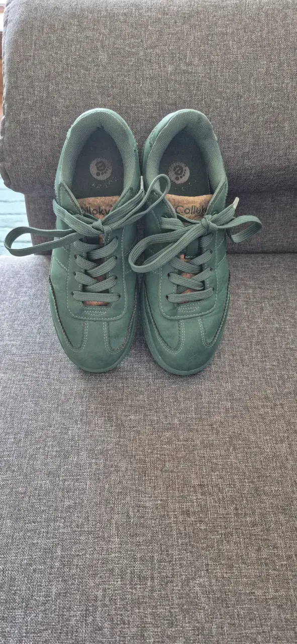 Zapatillas verdes para niños - 1
