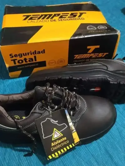 Zapatos de seguridad Tempest negros - miniatura 1