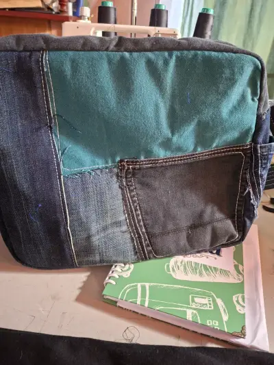 Bolso reciclado de jeans - miniatura 2