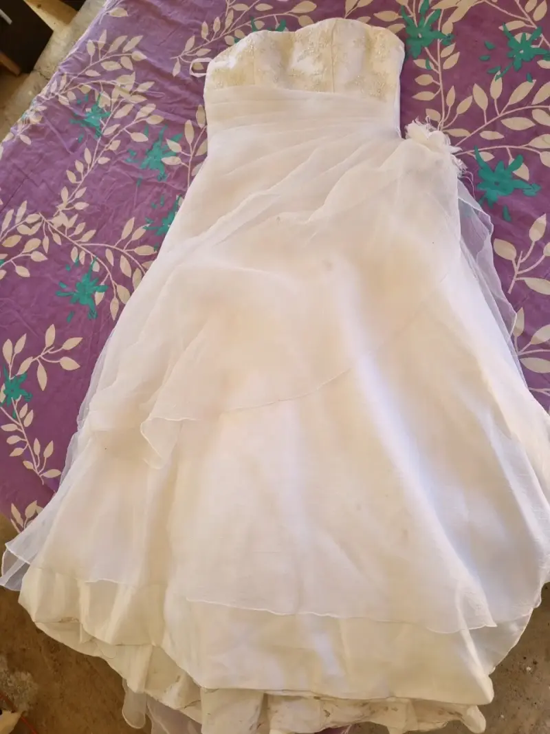 Vestido de novia blanco - 1