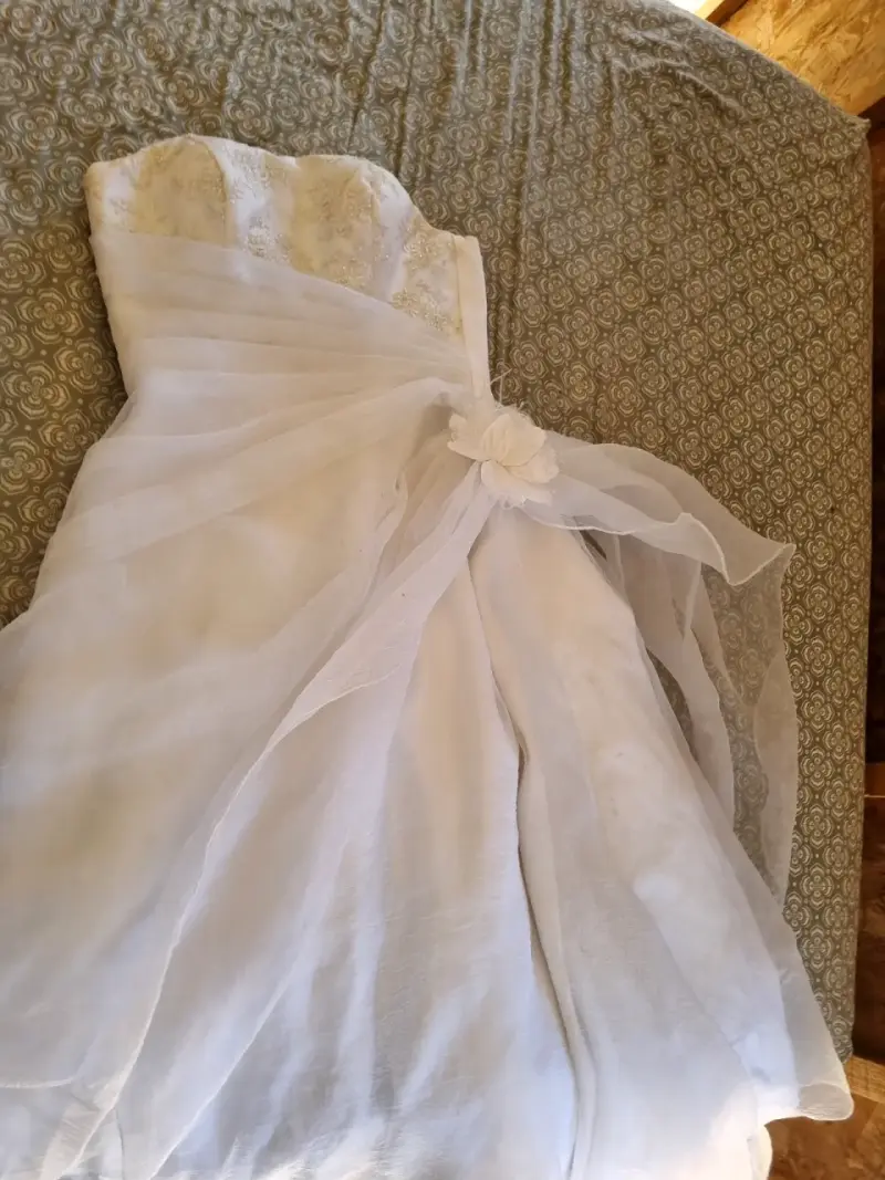 Vestido de novia blanco - 2