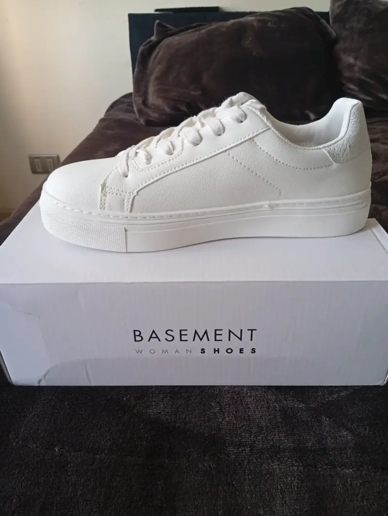 Zapatillas blancas Basement - 5