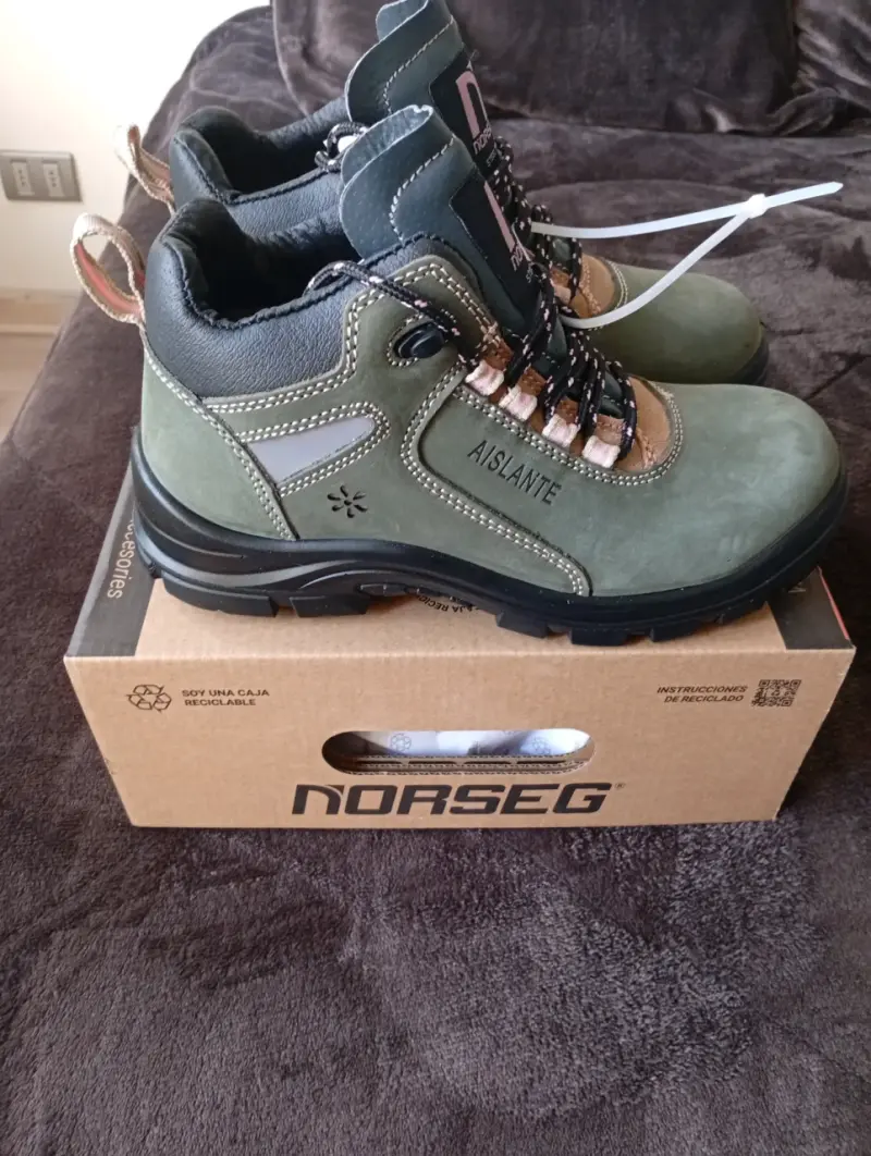Botas de seguridad Norseg acero - 2