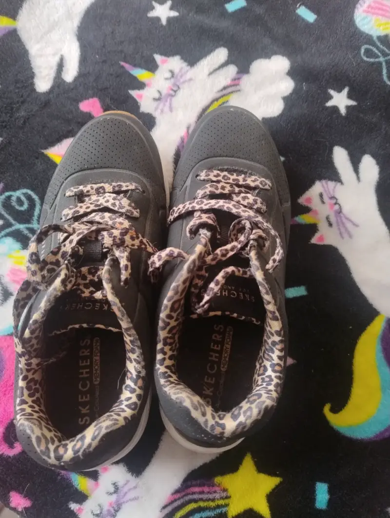 Zapatillas Skechers con diseño leopardo - 1
