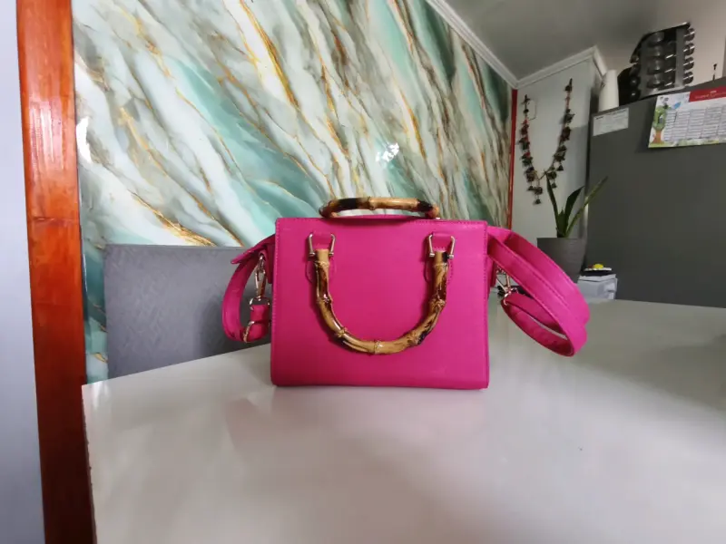 Cartera rosada Secret elegante - 2