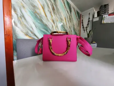 Cartera rosada Secret elegante - miniatura 2