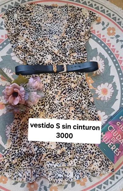 Vestido estampado animal print - miniatura 2