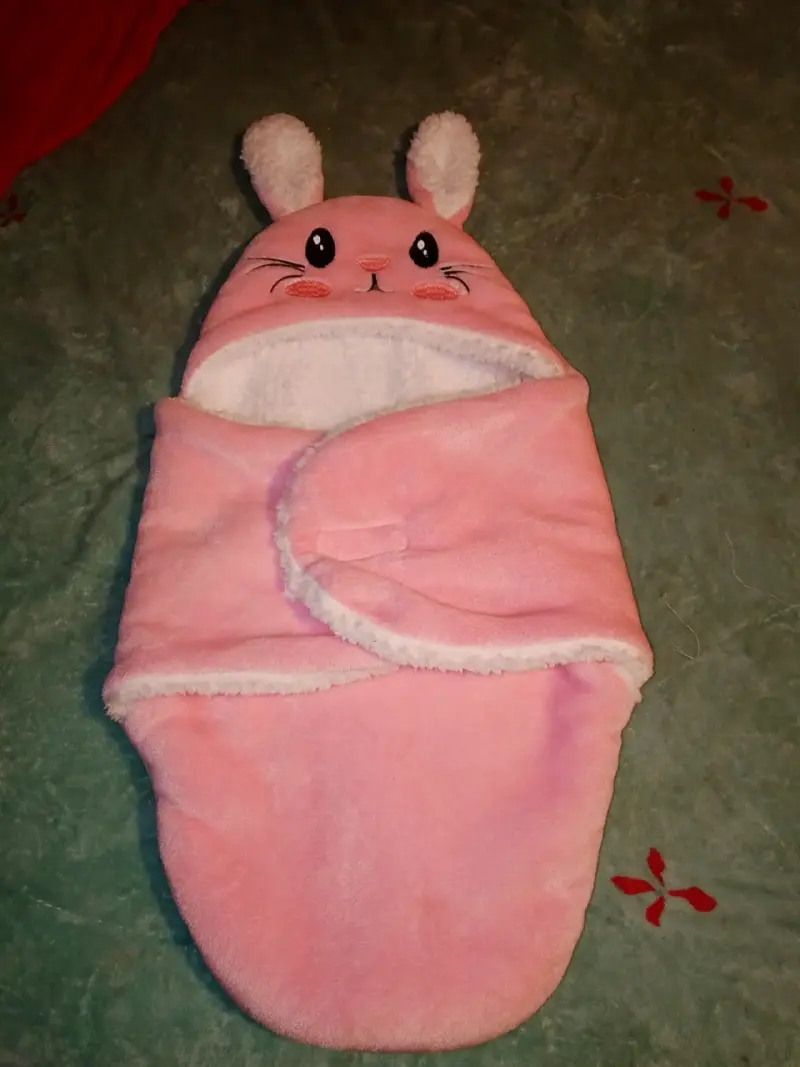 Saco de dormir para bebé rosado