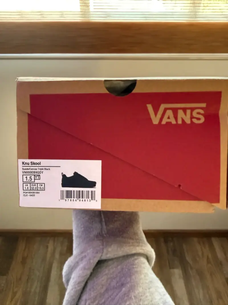 🔥VANS KNU SKOOL TRIPLE BLACK ORIGINALES🔥 - 4