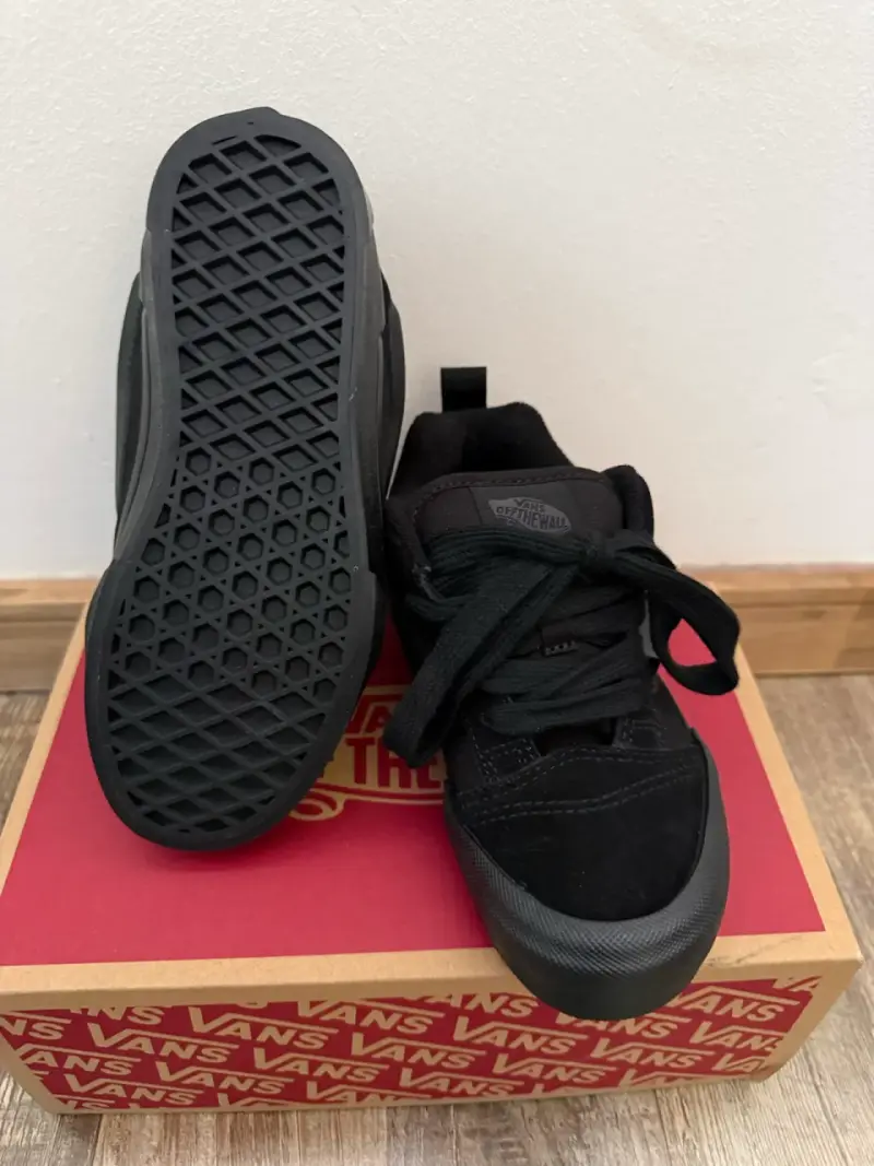 🔥VANS KNU SKOOL TRIPLE BLACK ORIGINALES🔥 - 5