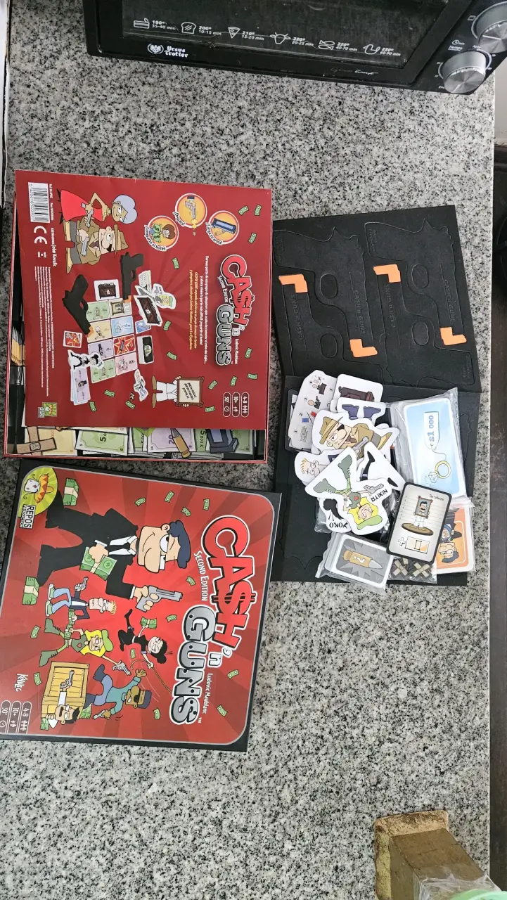 Juego de mesa Cash n' Guns