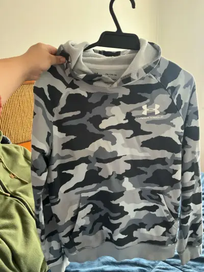 Polerón camuflado Under Armour niño - miniatura 1