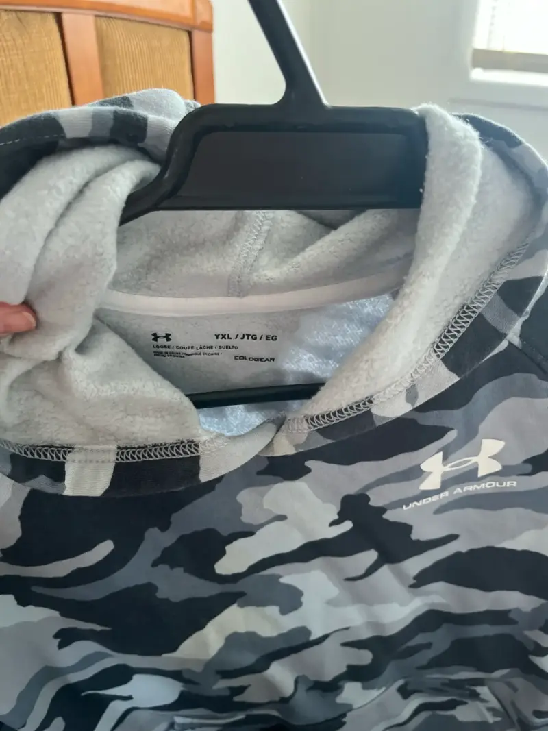 Polerón camuflado Under Armour niño - 2