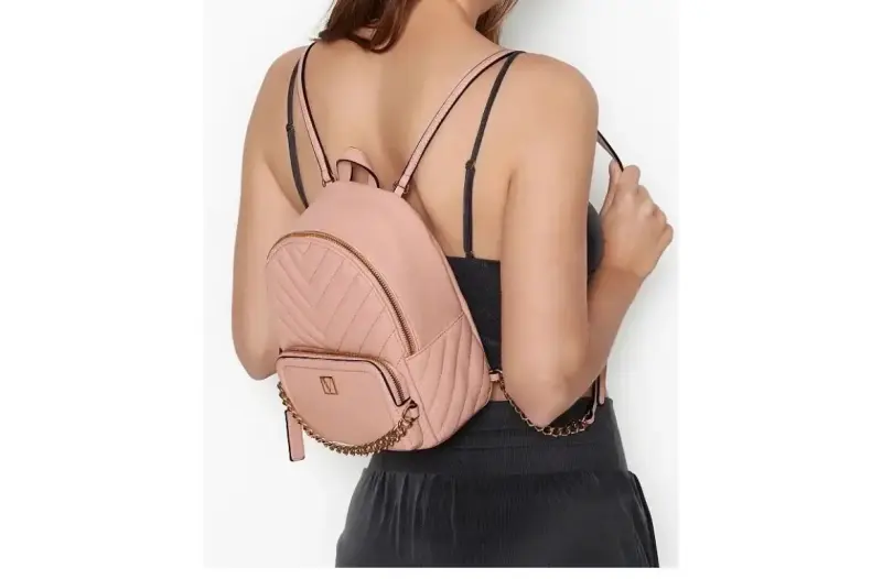 Mochila pequeña rosada - 4