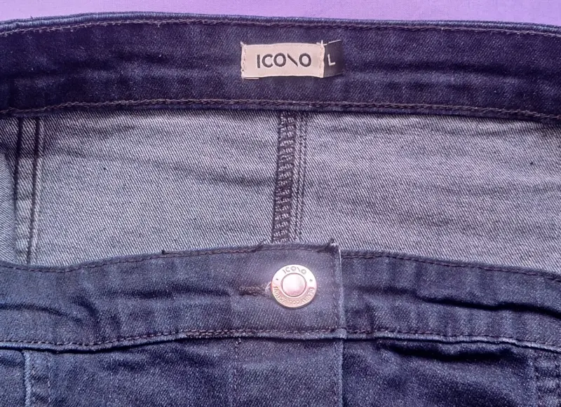 Polera de jeans azul oscuro - 5
