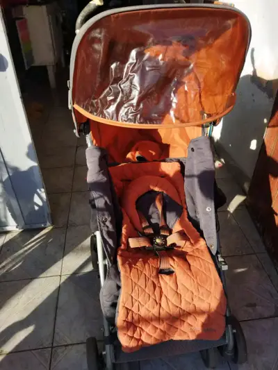 Coche para bebé naranja - miniatura 1