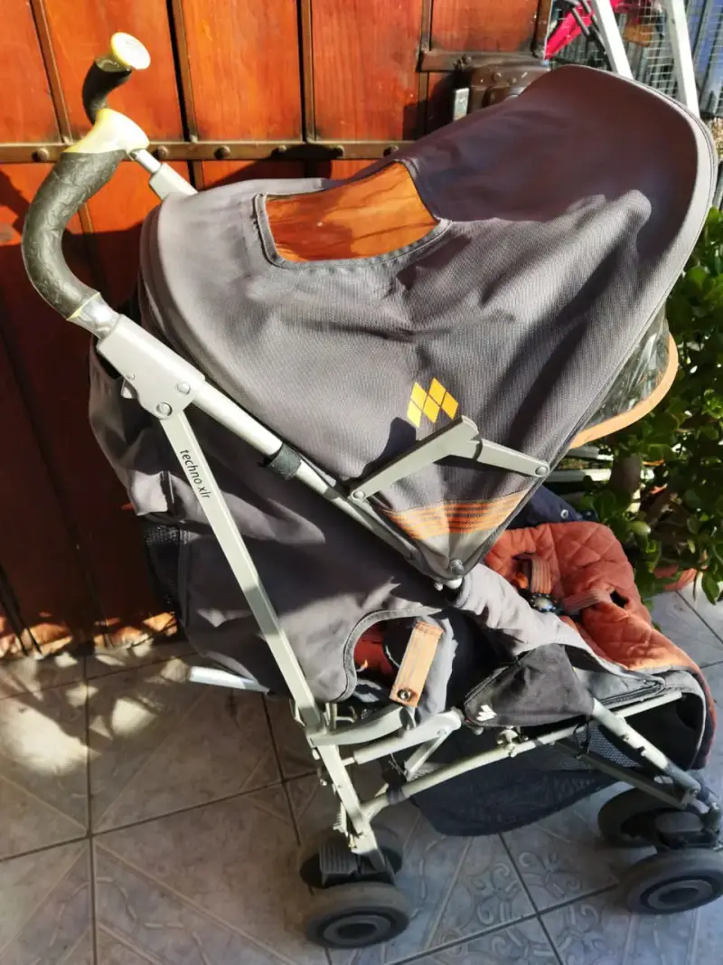 Coche para bebé naranja - 2