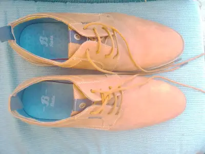 Zapatos de vestir café claros - miniatura 1