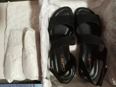 Sandalias negras con hebilla Gacel  Talla 37 - miniatura 1