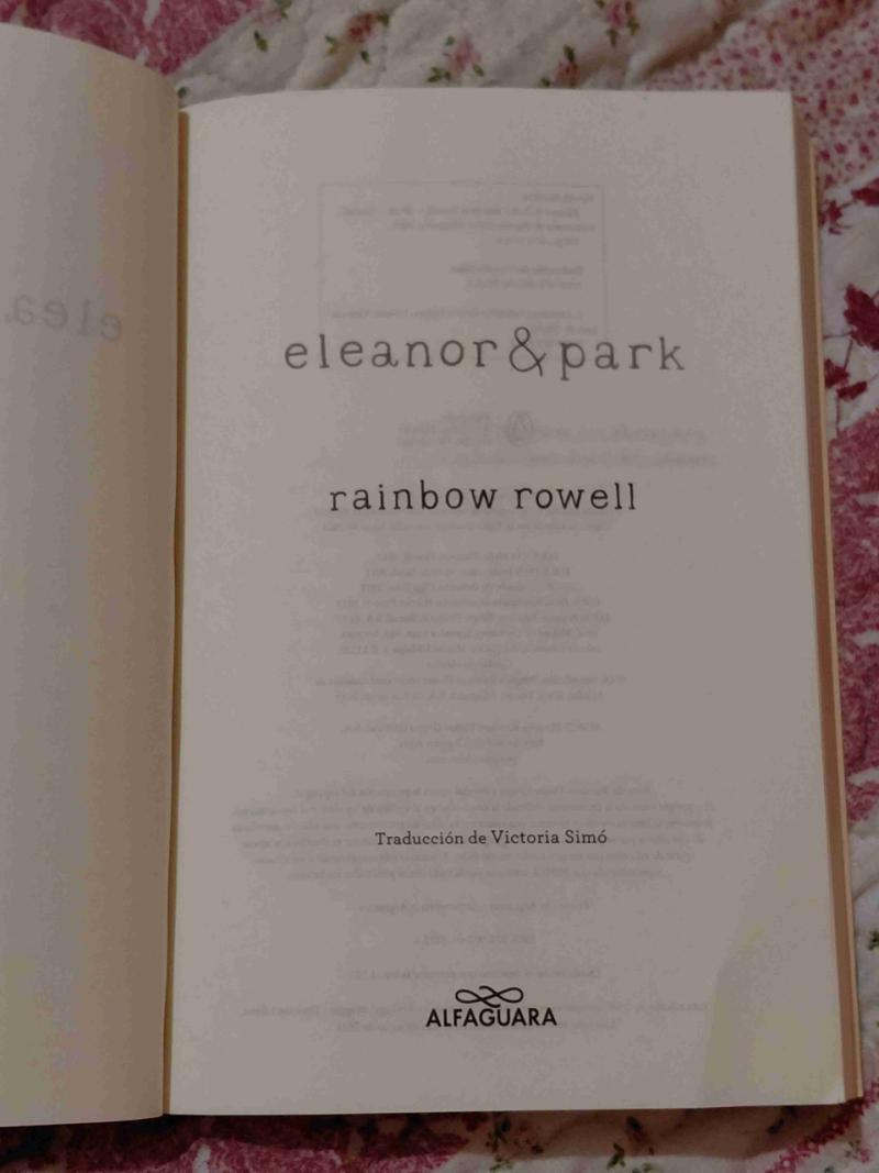 Libro 'Eleanor & Park' de Rainbow Rowell - 4