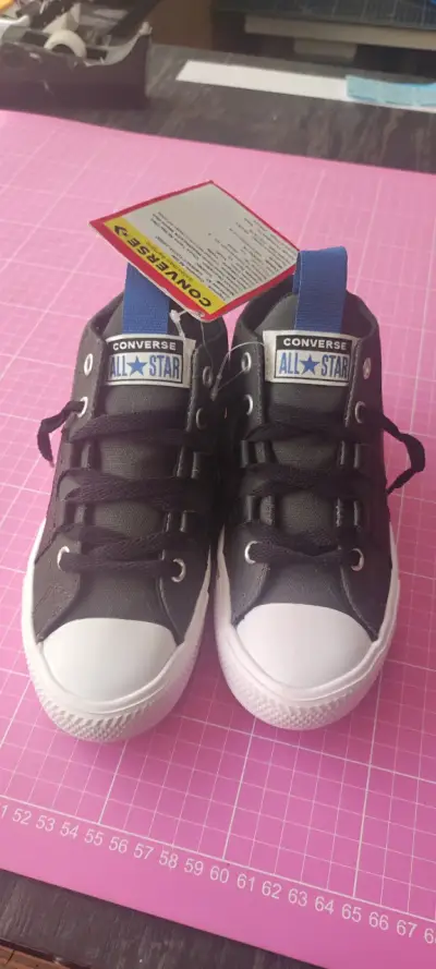 Zapatillas negras Converse All Star - miniatura 1