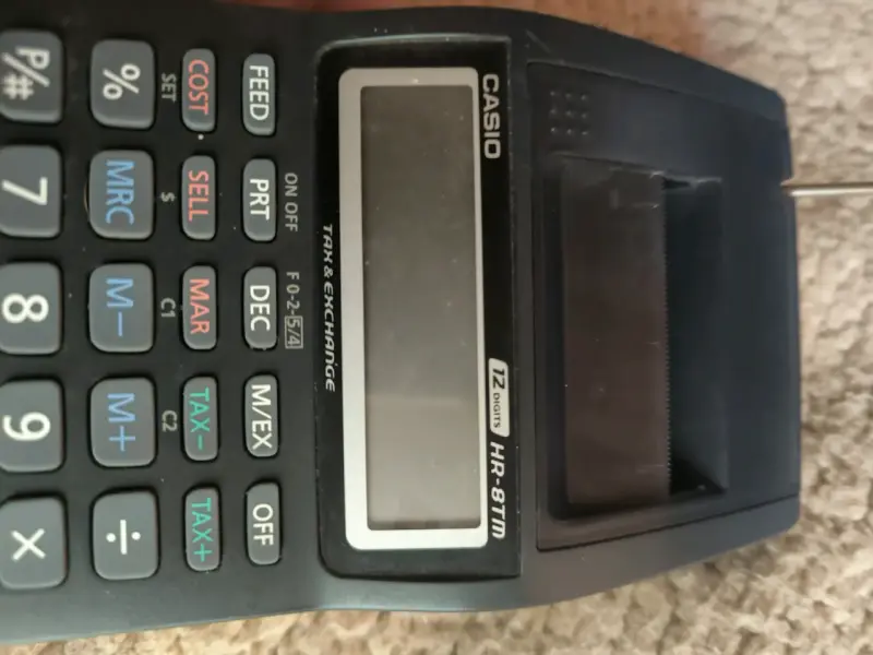 Calculadora científica negra - 4