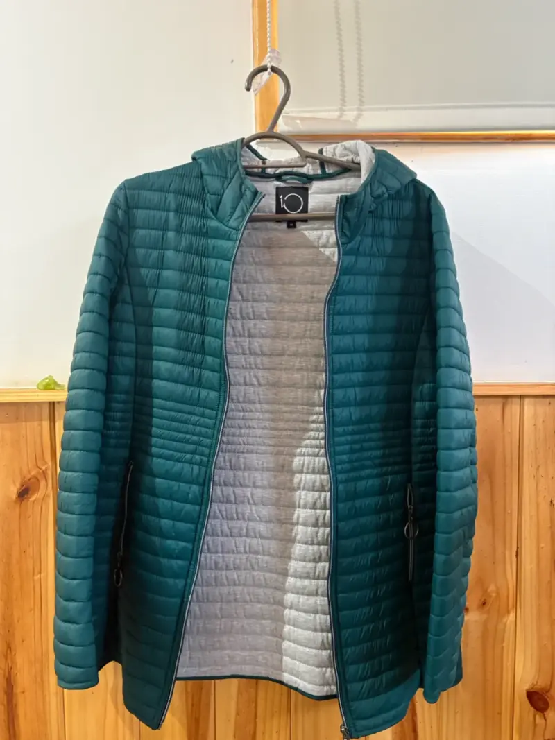 Parka verde-IO talla M - 1