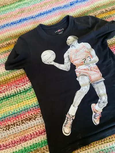 Polera Jordan negra - miniatura 2