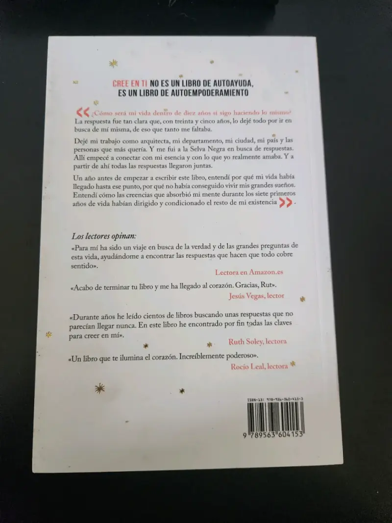 Libro 'Cree en Ti' Rut Nieves - 2