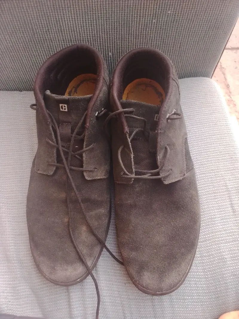 Zapatos negros de gamuza - 2