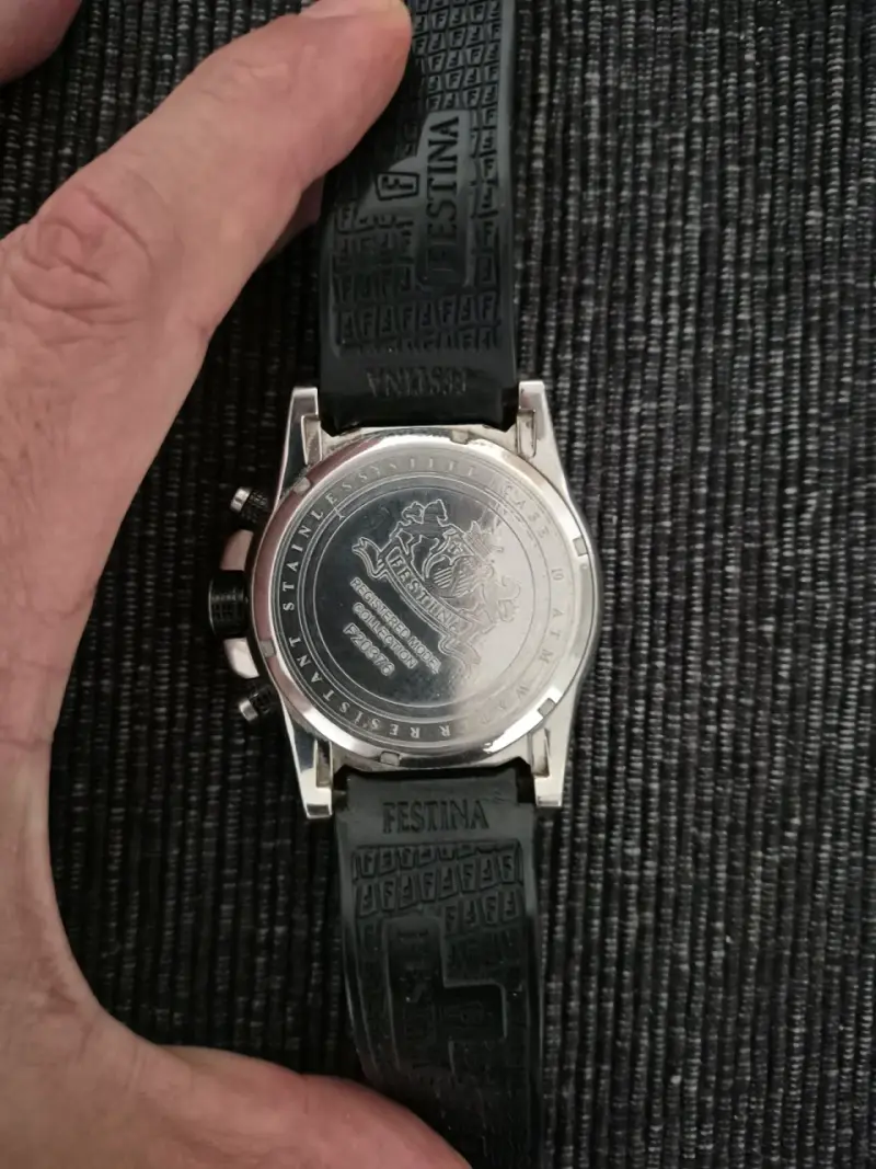 Reloj cronógrafo Festina F20376 Negro - 3