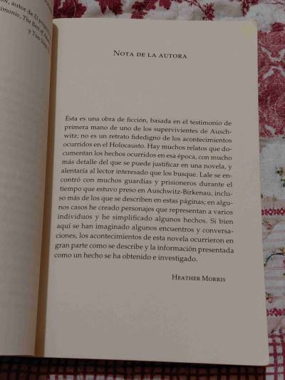 Libro El Tatuador de Auschwitz - miniatura 3