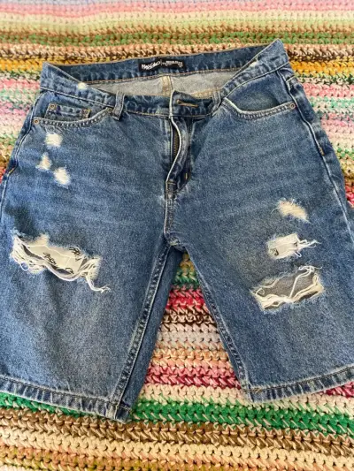 Short Jeans  Mossimo azul - miniatura 3
