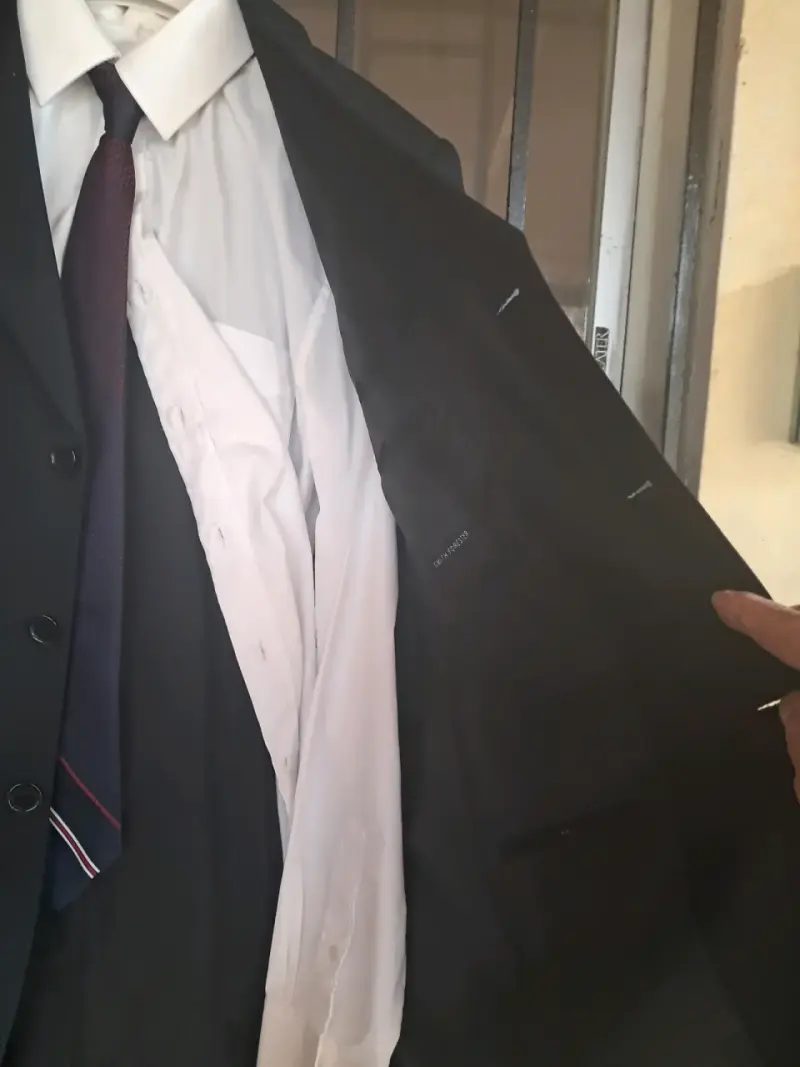 Traje formal negro completo - 1
