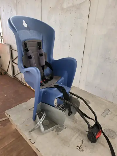 Silla de bicicleta Polisport azul - miniatura 3