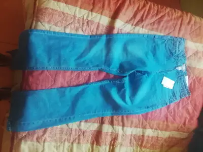 Jeans azul para mujer - miniatura 1