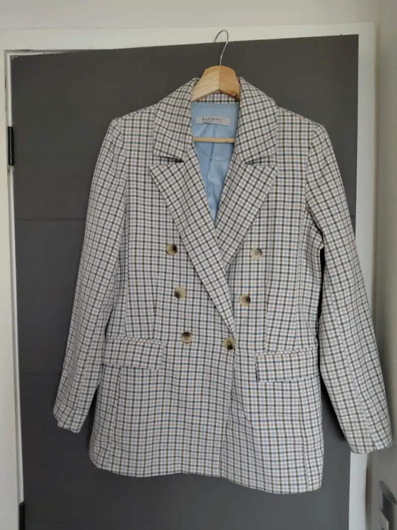 Blazer a cuadros Basement