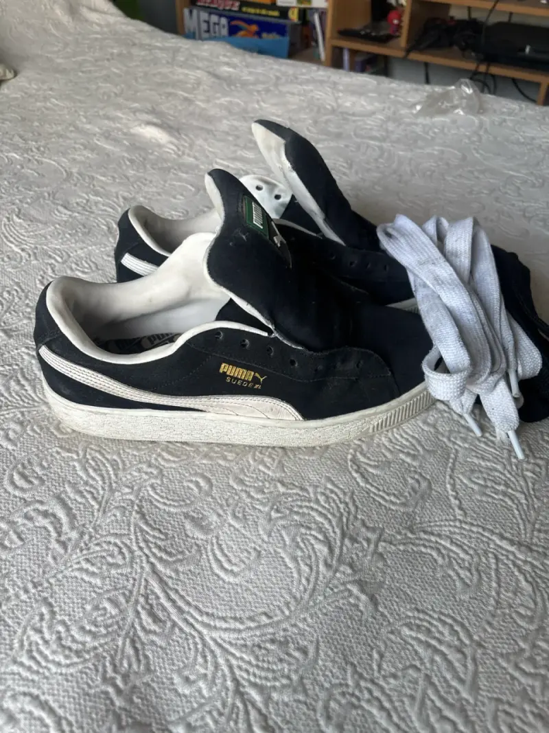 Zapatillas deportivas negras Puma Suede XL - 2