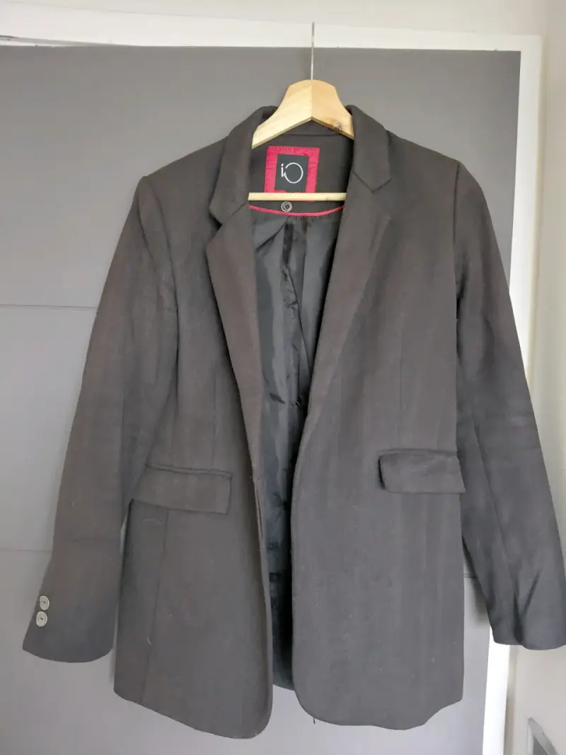 Blazer negro elegante