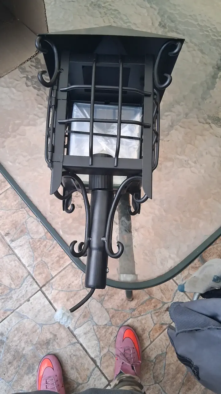 5 Luminarias ornamental