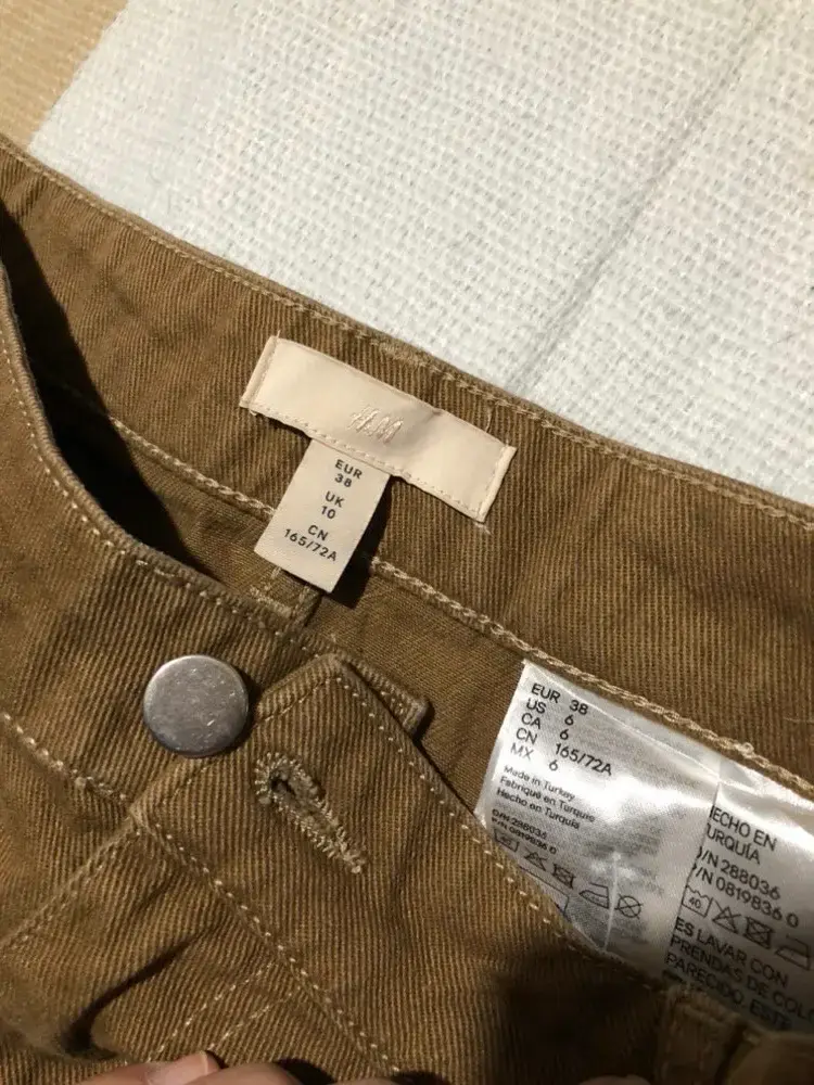 Pantalones marrones cargo - 2