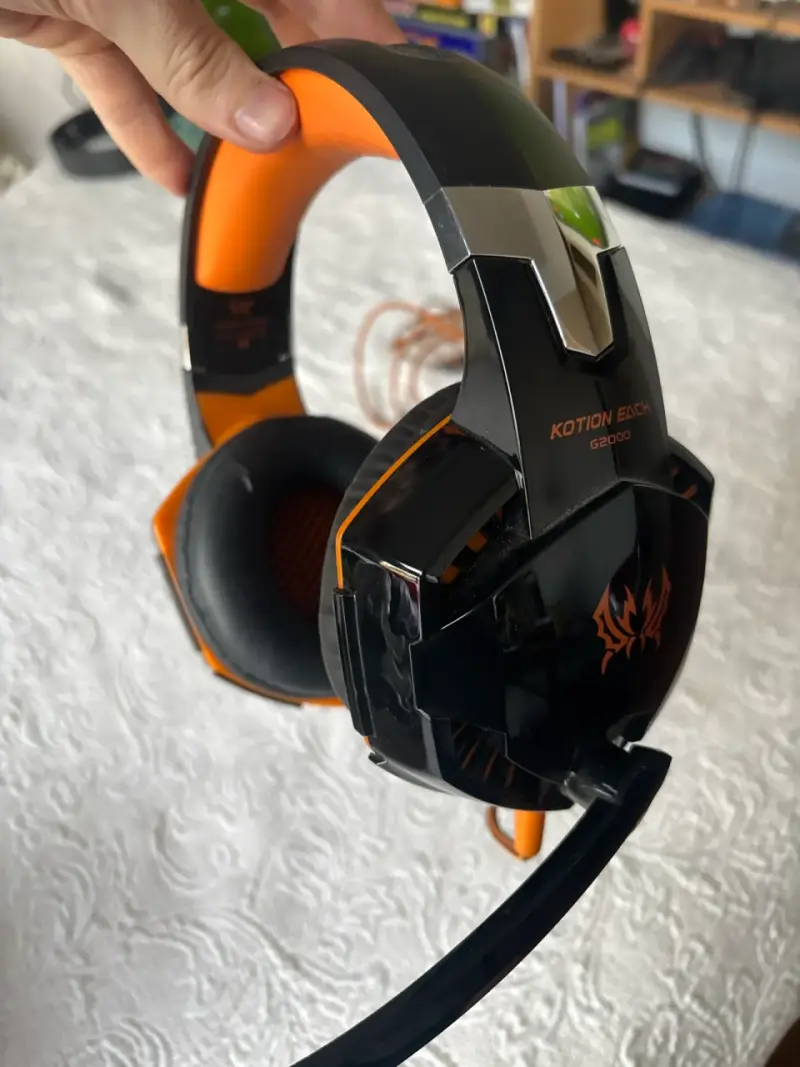 Auriculares gaming Kotion Each naranja - 2