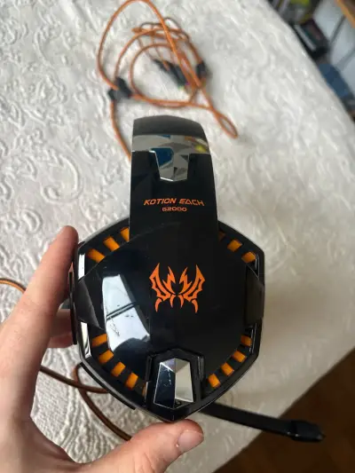Auriculares gaming Kotion Each naranja - miniatura 3