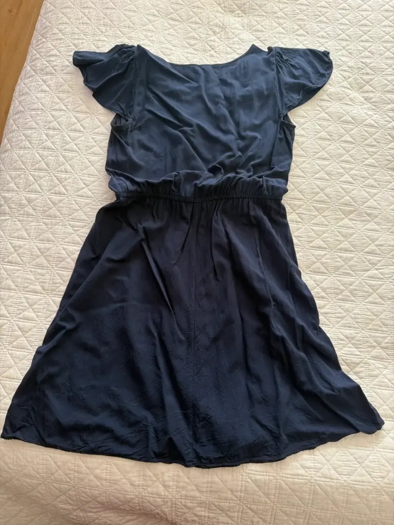 Vestido azul casual - 2