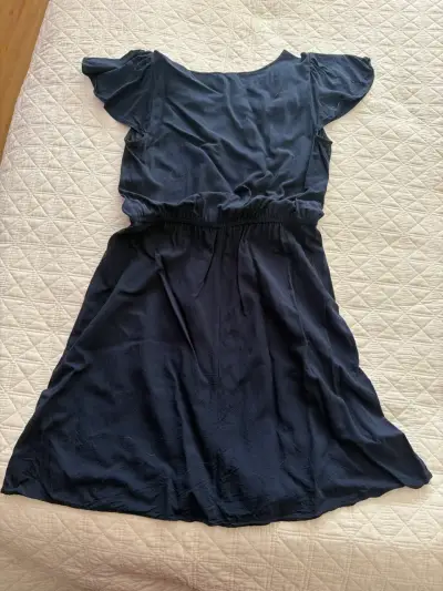 Vestido azul casual - miniatura 2
