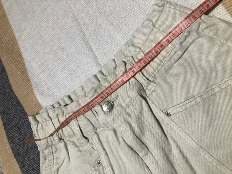 Pantalones blancos de tiro alto - 3