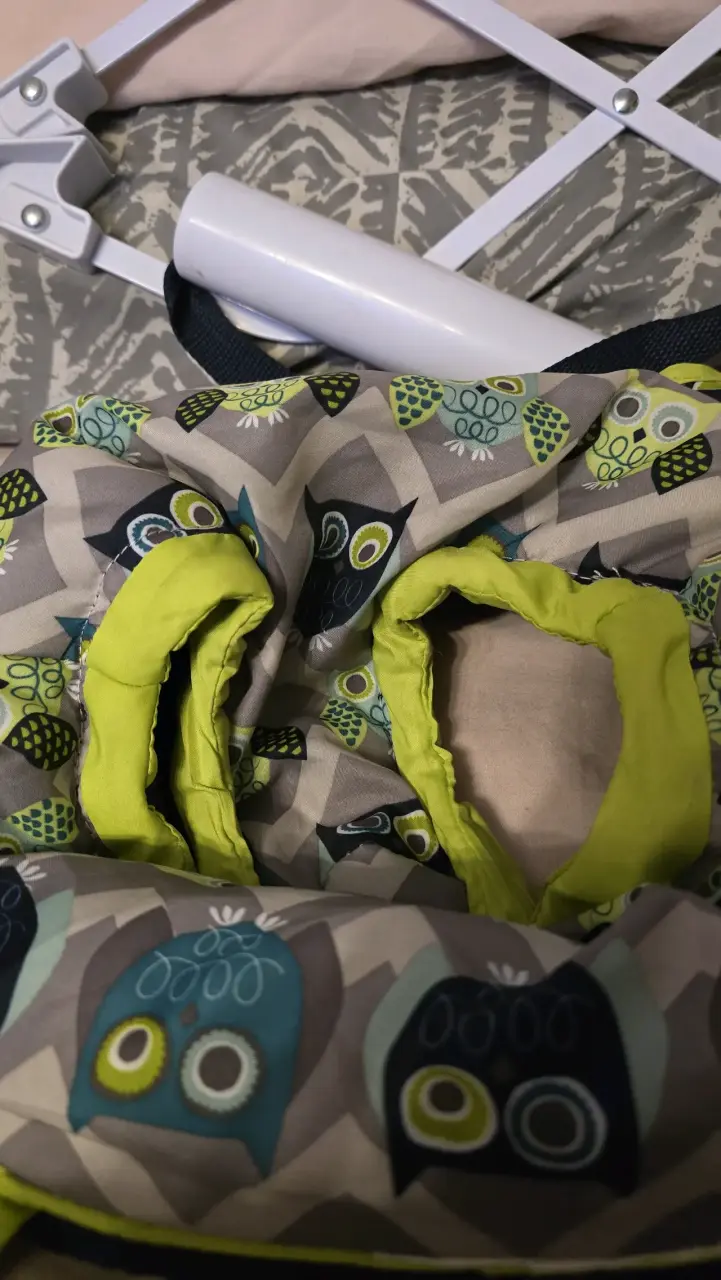 Columpio para bebé con diseño de búhos - 1